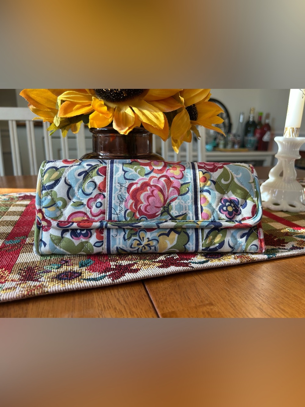 Vera Bradley Hope Garden wallet
